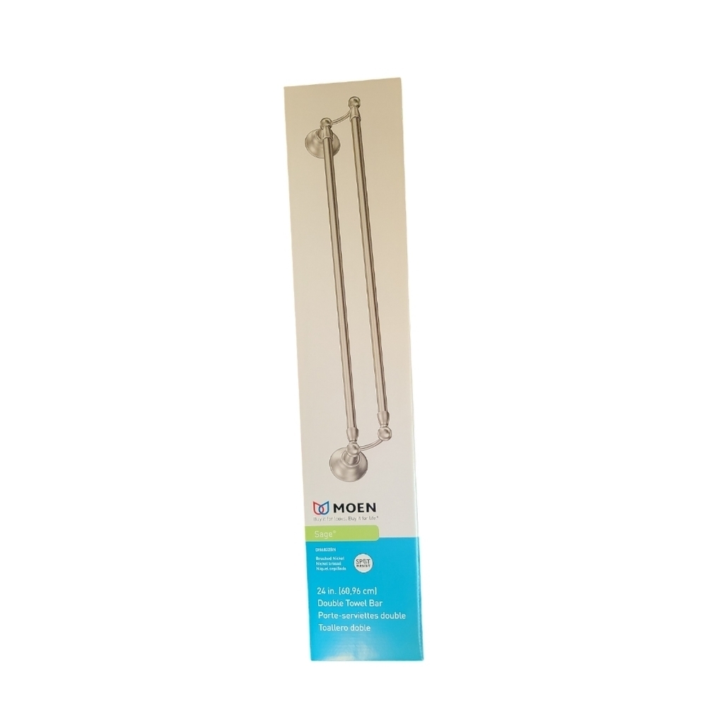 New in box moen towel bar